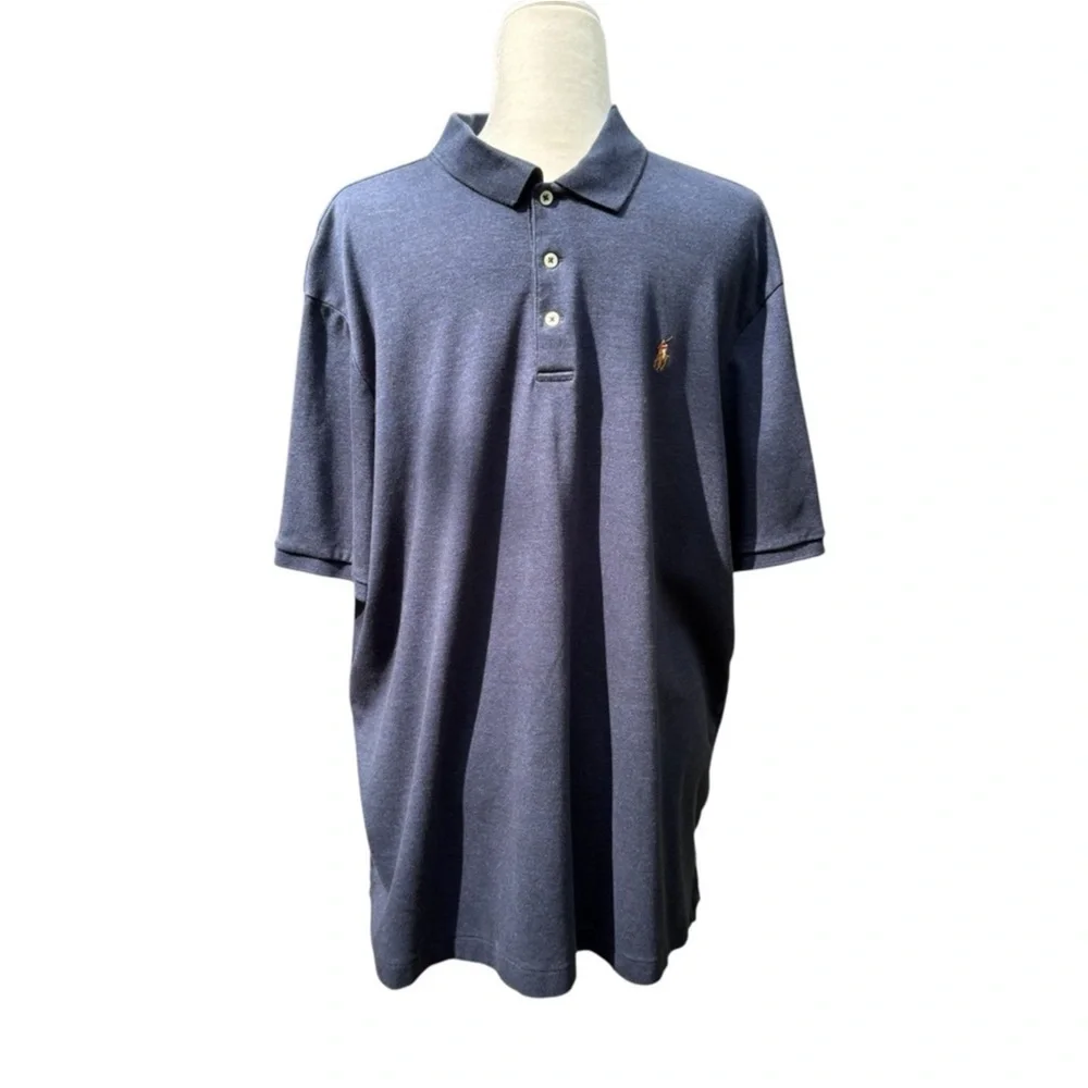 Polo Ralph Lauren Heathered Polo XL Navy